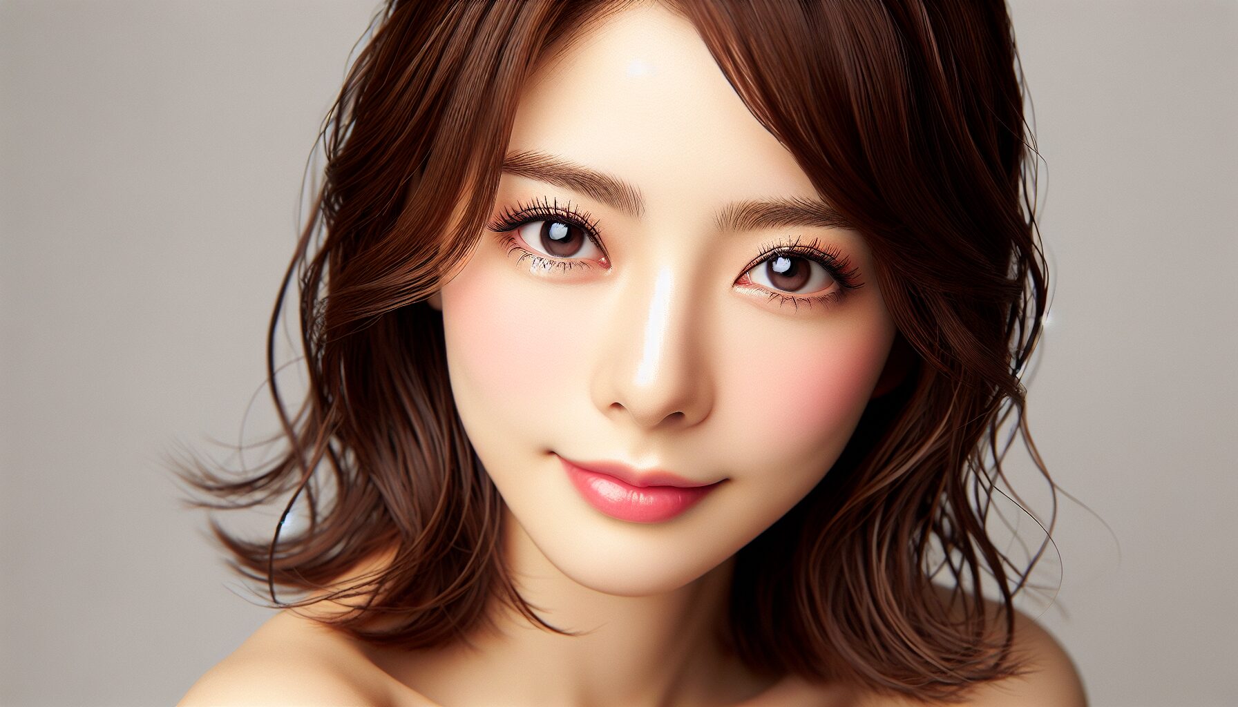 メイク　日本人　女性　かわいい image 3